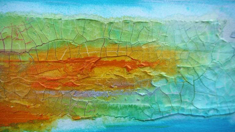 Original Abstract Landscape Painting by Irina Rumyantseva