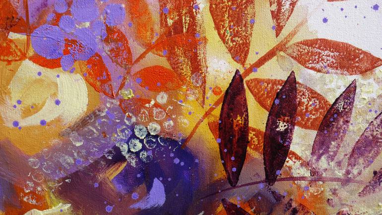 Original Abstract Still Life Painting by Irina Rumyantseva