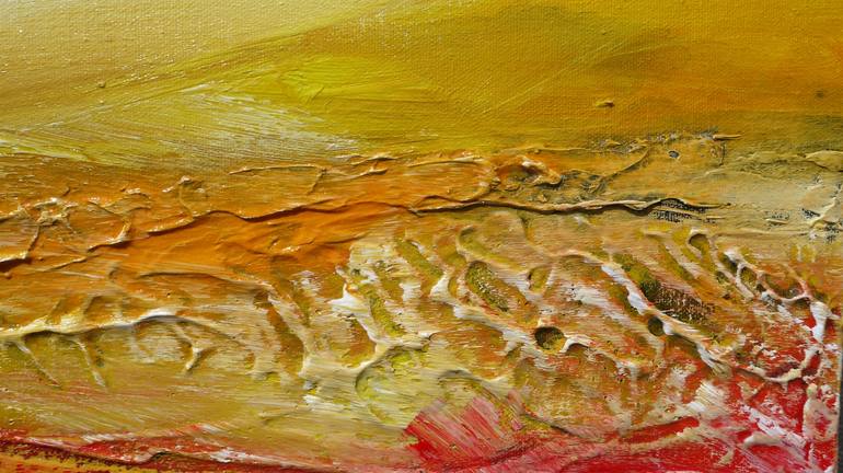 Original Abstract Landscape Painting by Irina Rumyantseva