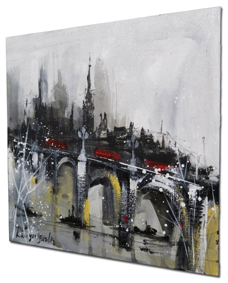 Original Cities Painting by Irina Rumyantseva