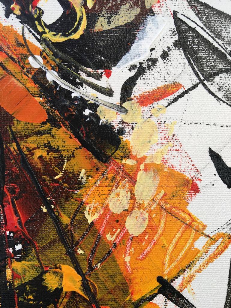 Original Abstract Expressionism World Culture Painting by Irina Rumyantseva