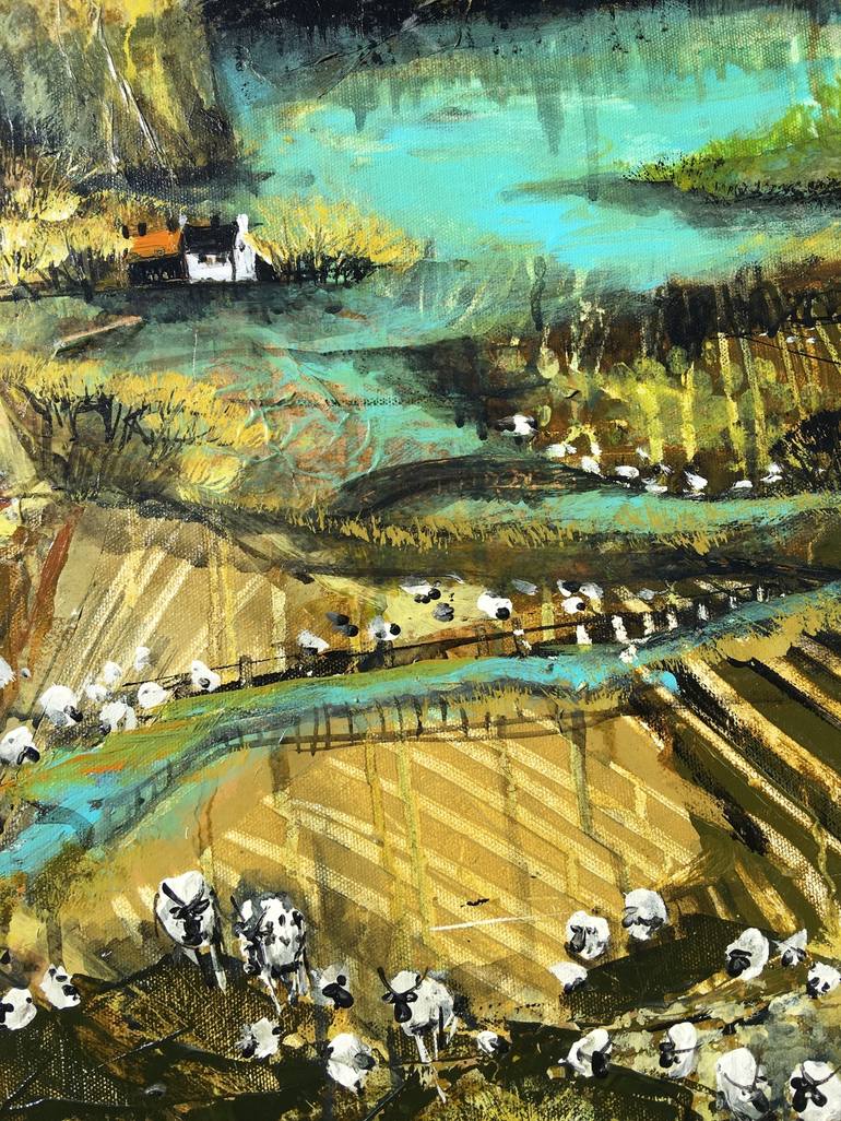 Original Landscape Painting by Irina Rumyantseva