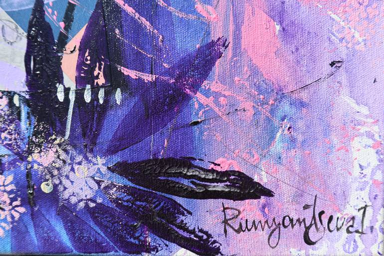 Original Abstract Expressionism Pop Culture/Celebrity Painting by Irina Rumyantseva