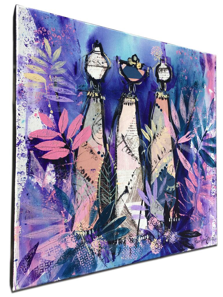 Original Abstract Expressionism Pop Culture/Celebrity Painting by Irina Rumyantseva