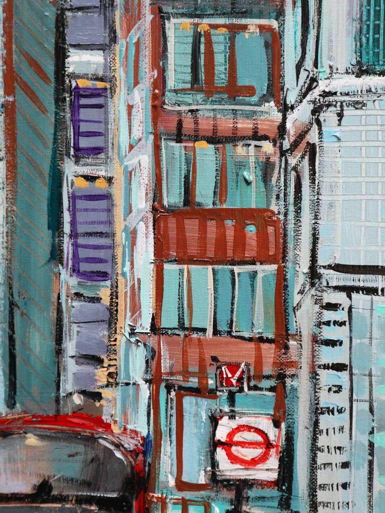 Original Fine Art Cities Painting by Irina Rumyantseva