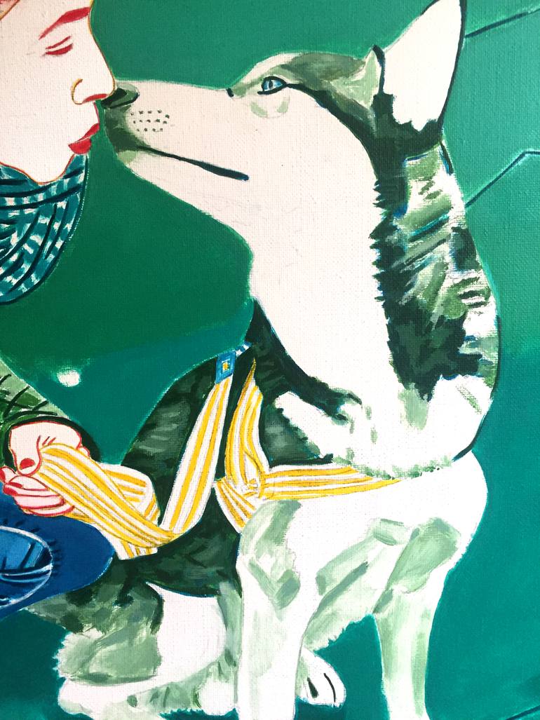 Original Figurative Pop Culture/Celebrity Painting by Elizabeth Roman