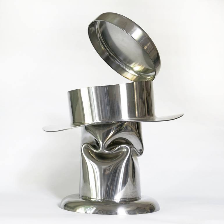 Original Surrealism Music Sculpture by Giorgio Giacomo Mariani