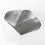 Heart-shaped sculpture in aluminium, 4 lb weight