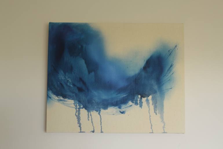 Original Abstract Expressionism Abstract Painting by Georgina Collins