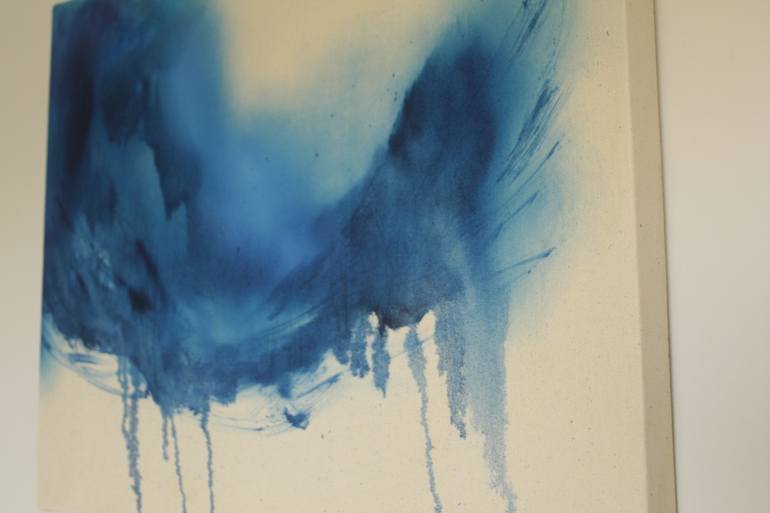 Original Abstract Expressionism Abstract Painting by Georgina Collins