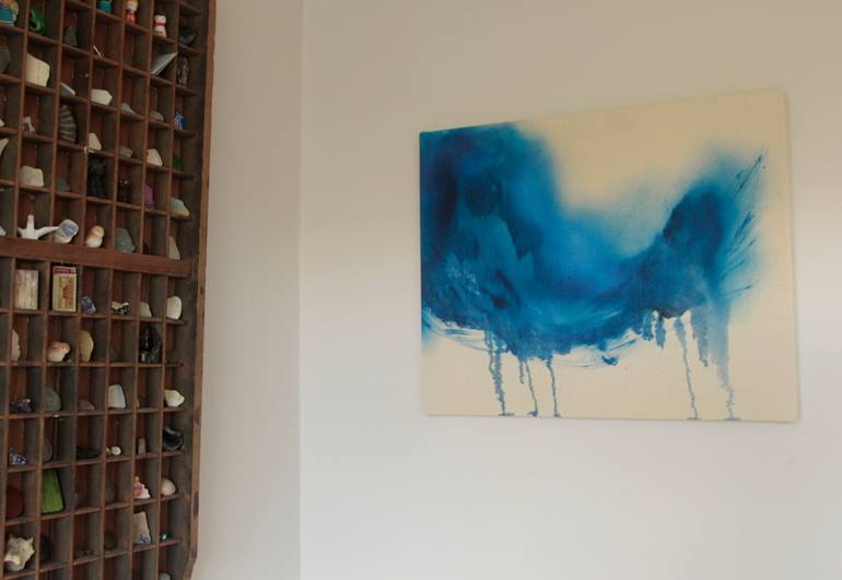 Original Abstract Expressionism Abstract Painting by Georgina Collins
