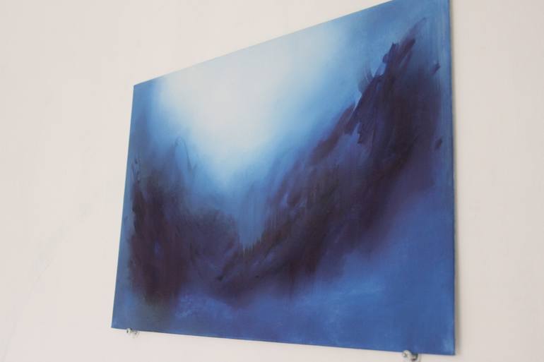 Original Abstract Expressionism Abstract Painting by Georgina Collins