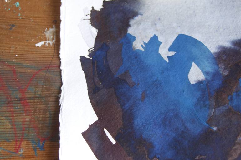 Original Abstract Expressionism Abstract Painting by Georgina Collins