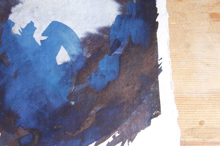 Original Abstract Expressionism Abstract Painting by Georgina Collins