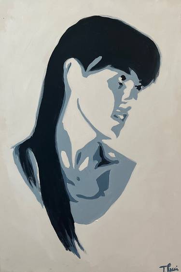 Original Portraiture Women Paintings by Tricia Pucci
