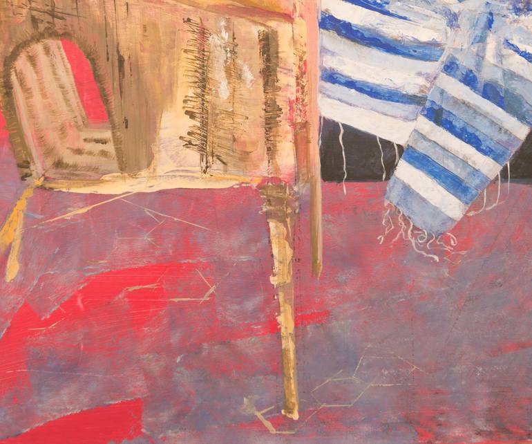 Original Abstract Expressionism Still Life Drawing by Mei Yee Lam