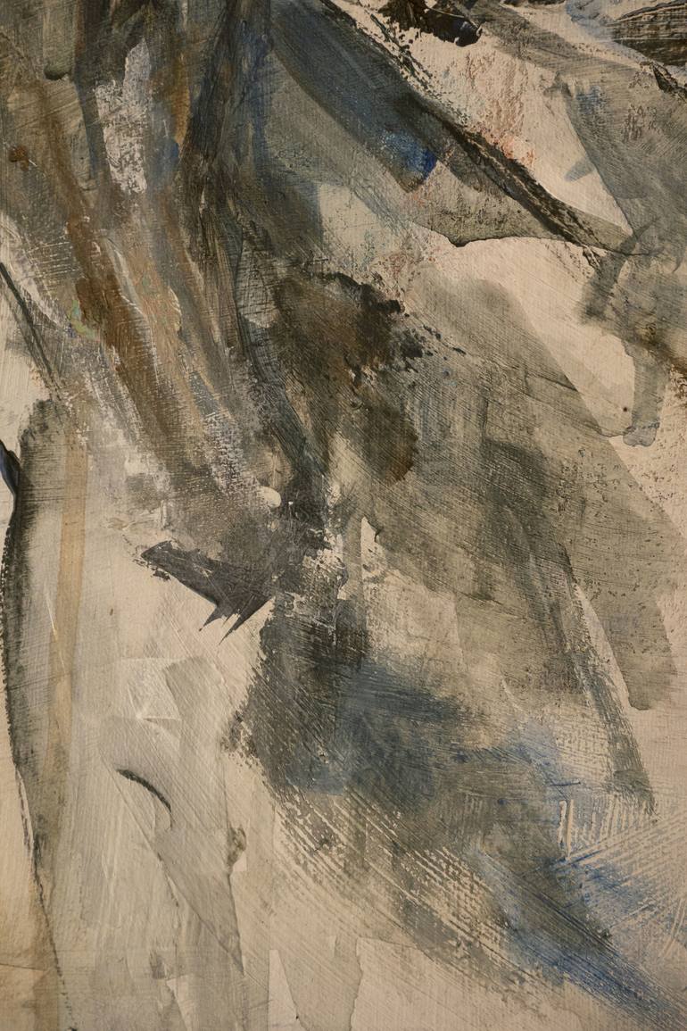 Original Abstract Expressionism Animal Painting by Mei Yee Lam