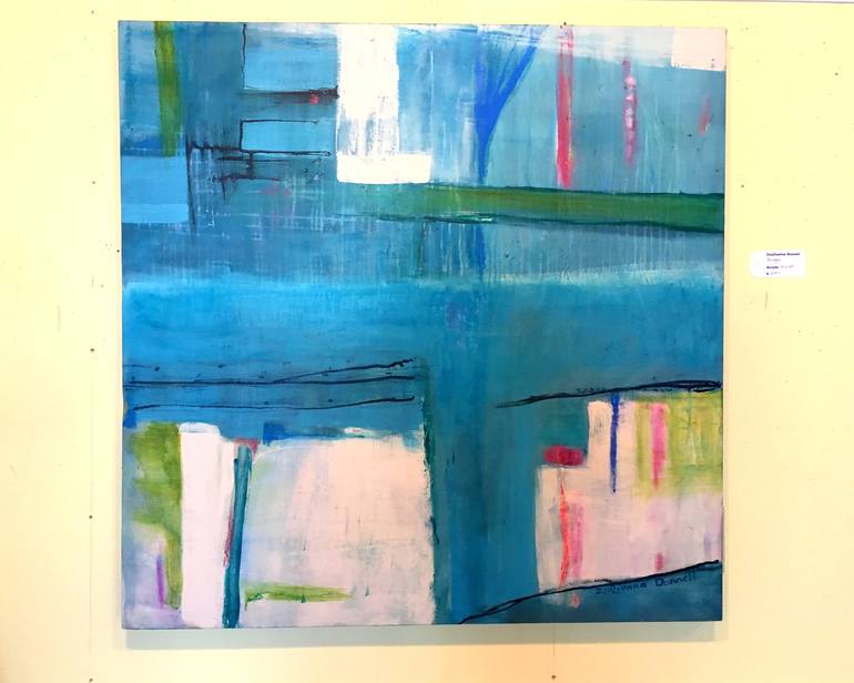 Original Abstract Painting by ZsuZsanna Donnell