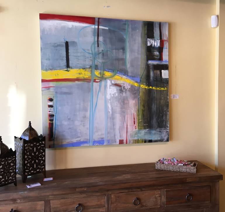 Original Abstract Painting by ZsuZsanna Donnell