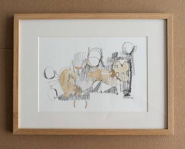 Original Abstract Drawings by Jérémie Iordanoff