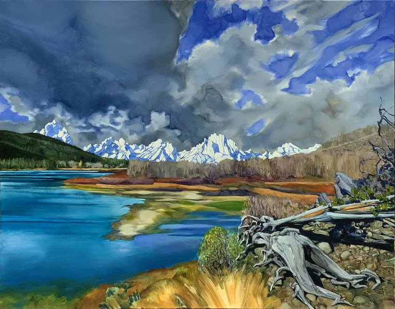 Epic Landscapes Painting By Dan Fisher | Saatchi Art