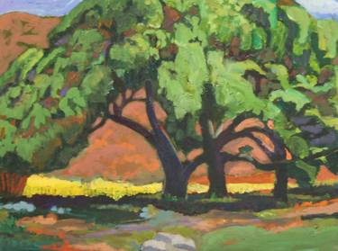 Original Fine Art Landscape Paintings by bruce klein