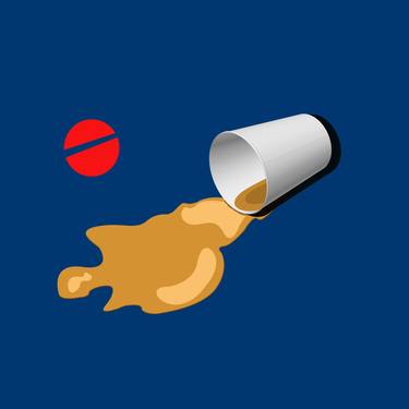 Spilled thumb