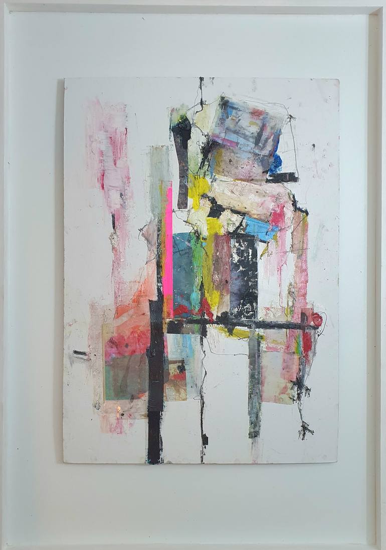 Original Contemporary Abstract Painting by Friederike Biebl