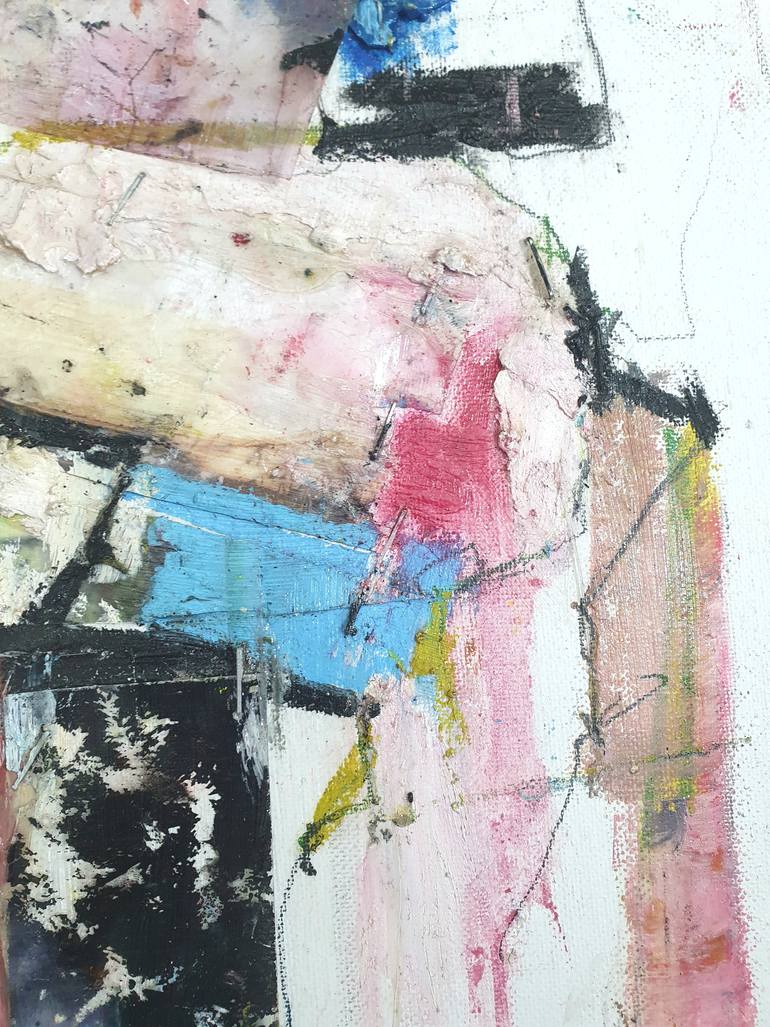 Original Contemporary Abstract Painting by Friederike Biebl