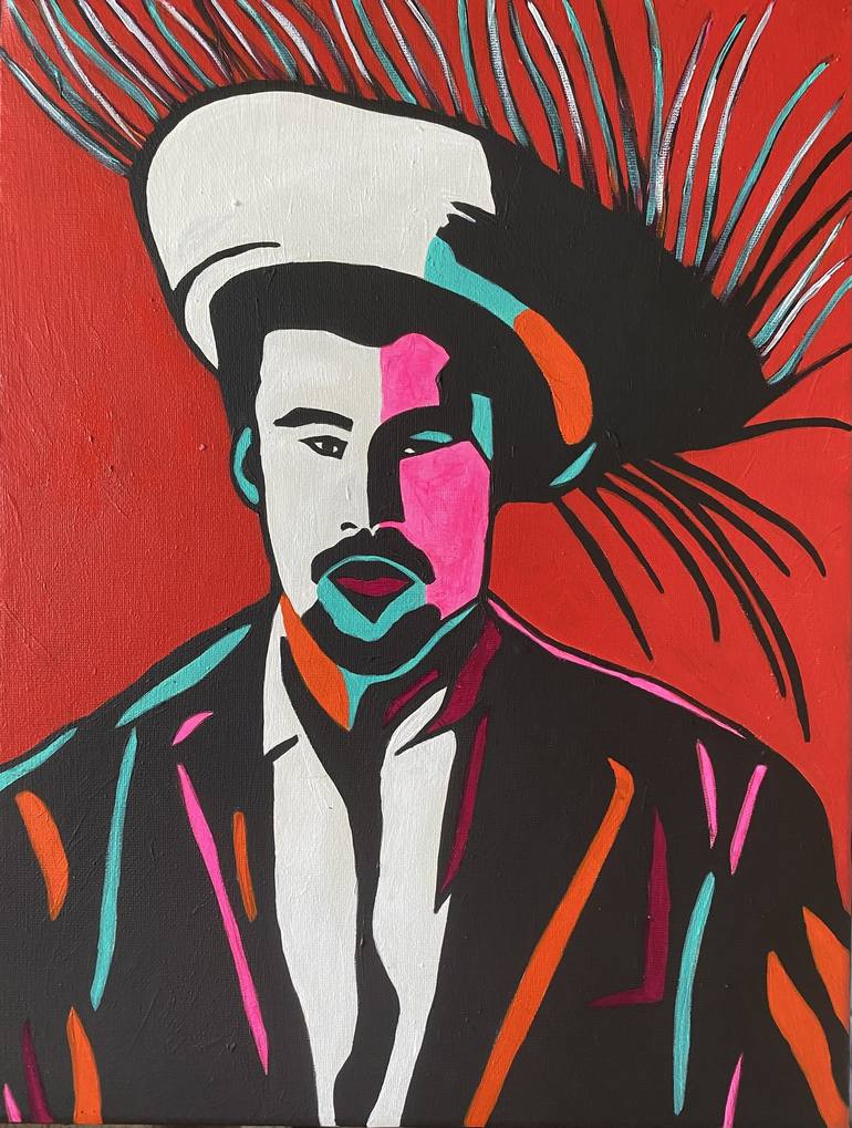 Original Contemporary Men Paintings by Joabel Ortiz