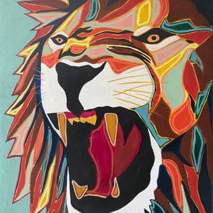 The Colorfull Lion