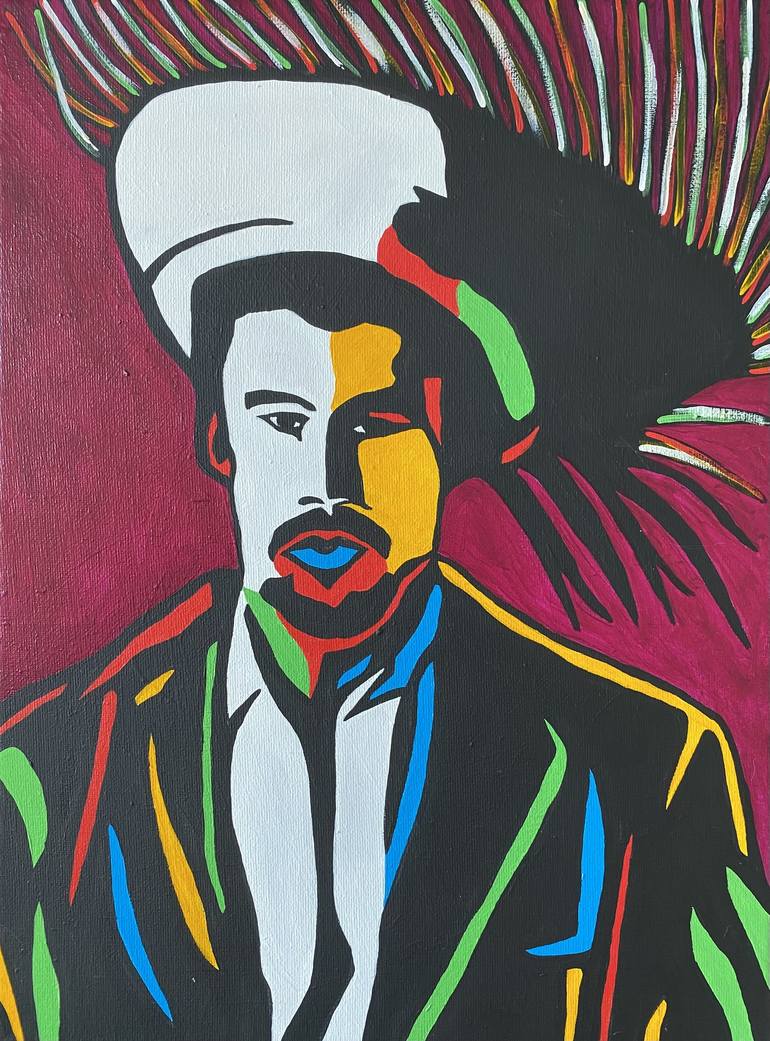 Original Contemporary Pop Culture/Celebrity Paintings by Joabel Ortiz