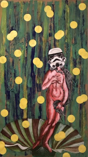 Original Figurative Nude Paintings by Joabel Ortiz