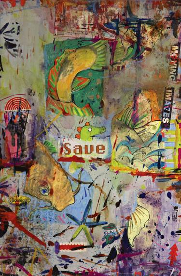 Print of Abstract Expressionism Culture Collage by Hakan Sarkdemir