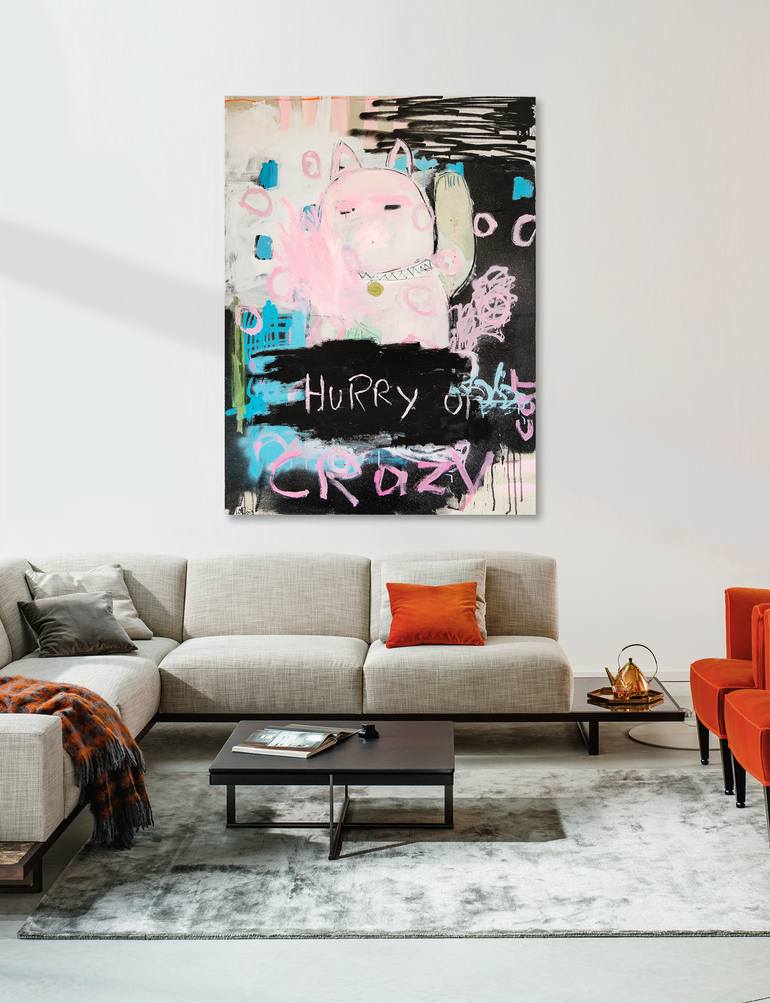 Original Contemporary Abstract Painting by Christiane Lohrig