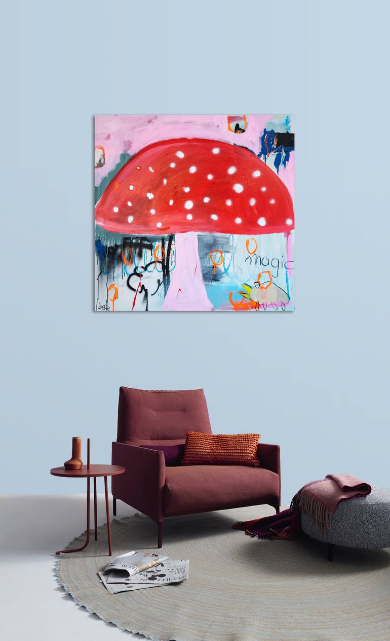 Original Contemporary Abstract Painting by Christiane Lohrig