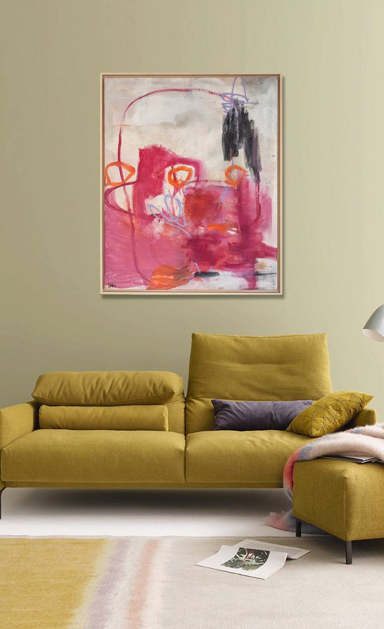 Original Figurative Abstract Painting by Christiane Lohrig