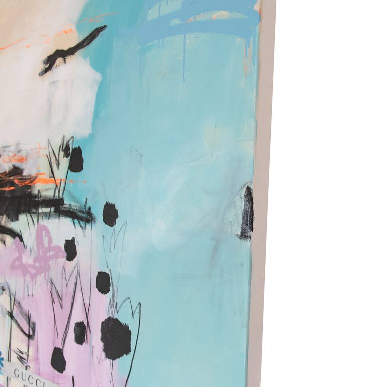 Original Modernism Abstract Painting by Christiane Lohrig