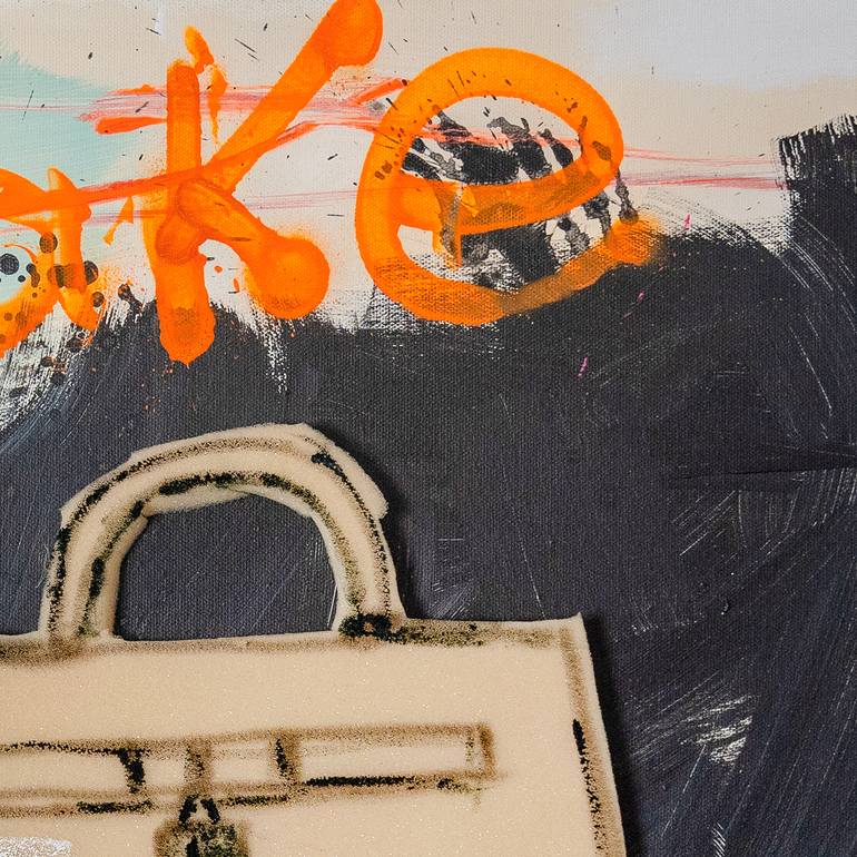 Original Modernism Abstract Painting by Christiane Lohrig