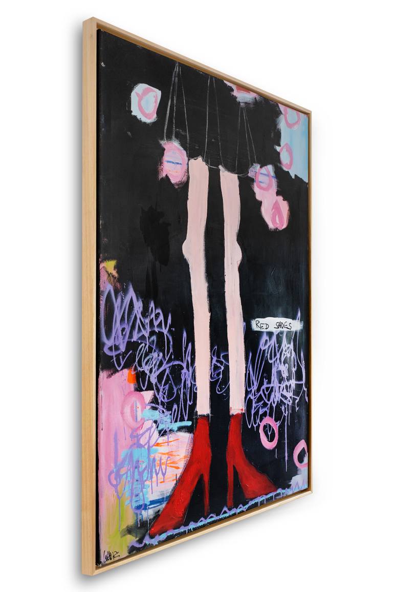 Original Figurative Abstract Painting by Christiane Lohrig