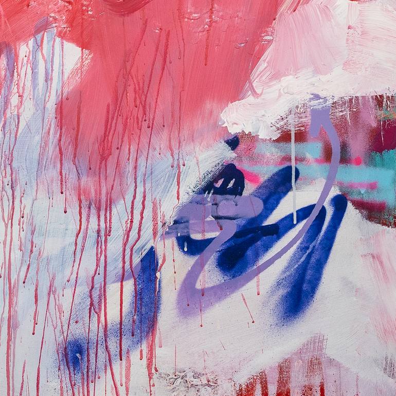 Original Modernism Abstract Painting by Christiane Lohrig