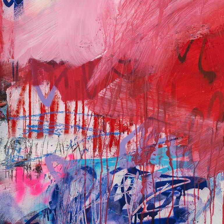 Original Modernism Abstract Painting by Christiane Lohrig