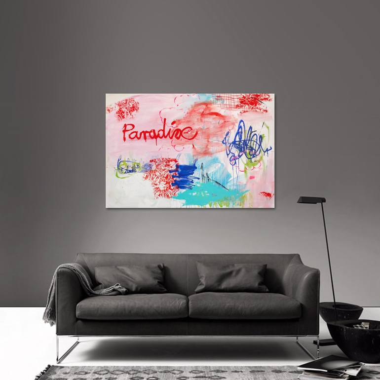 Original Fine Art Abstract Painting by Christiane Lohrig