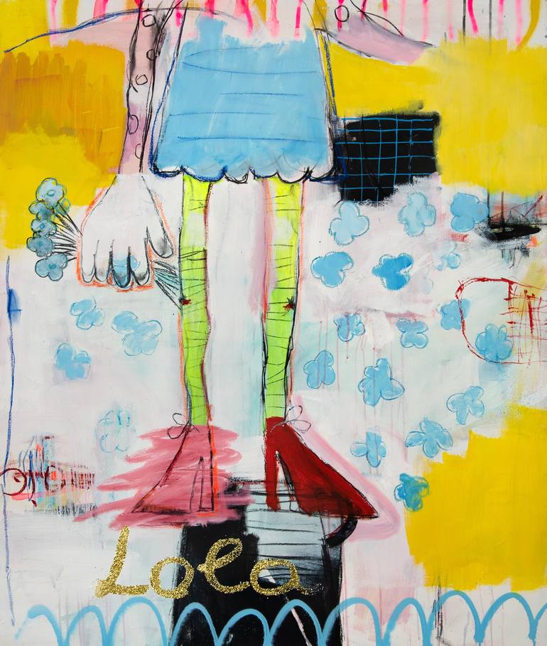 Original Abstract Paintings by Christiane Lohrig