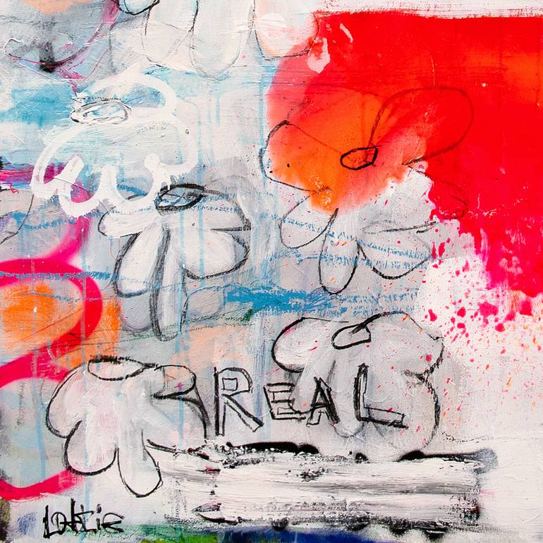 Original Fine Art Abstract Painting by Christiane Lohrig