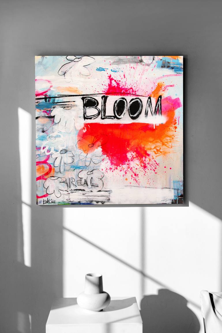 Original Fine Art Abstract Painting by Christiane Lohrig