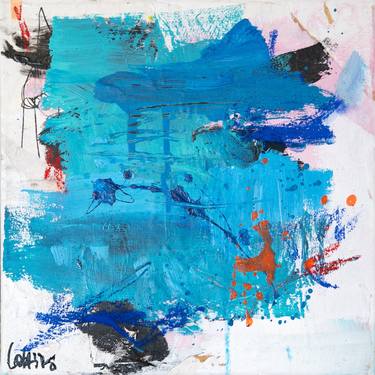 Original Fine Art Abstract Paintings by Christiane Lohrig