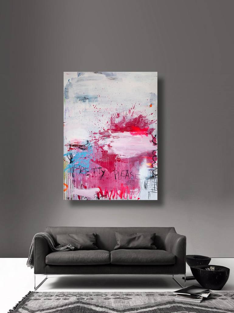 Original Contemporary Abstract Painting by Christiane Lohrig