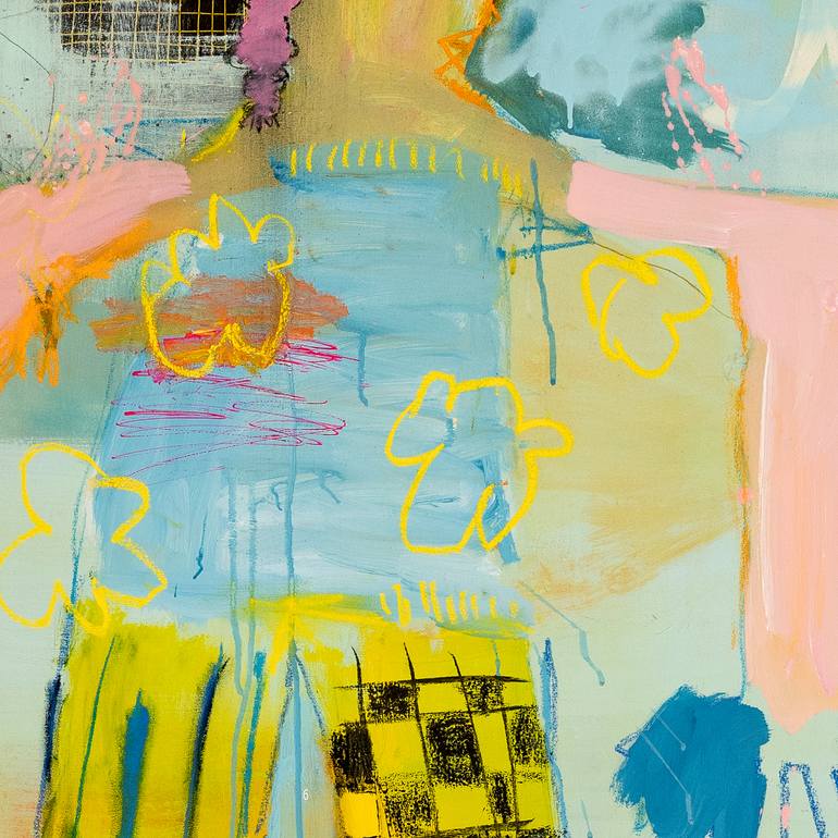 Original Contemporary Abstract Painting by Christiane Lohrig