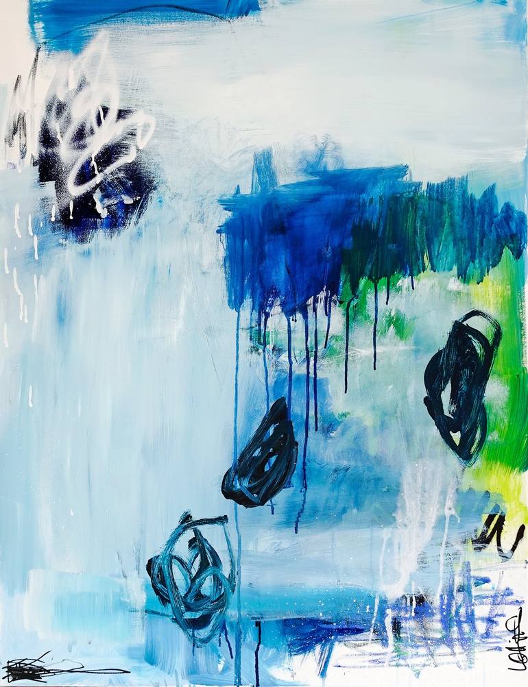 Print of Abstract Paintings by Christiane Lohrig